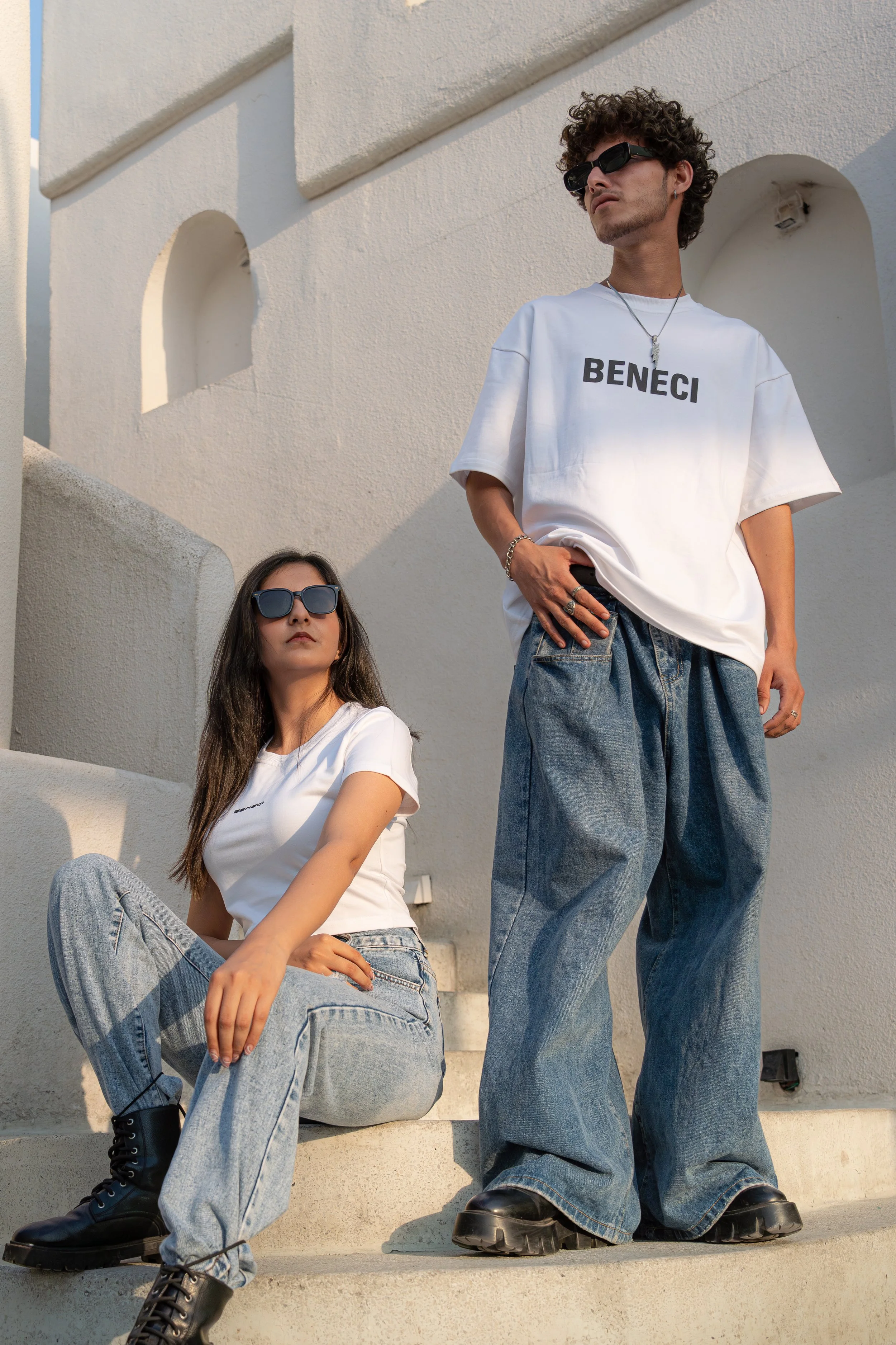 Beneci campaign — e-commerce signature frame